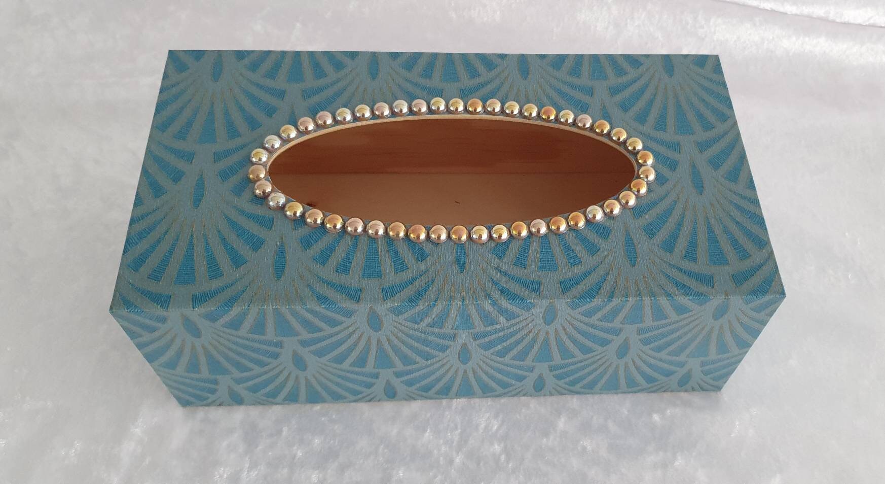 Boite à Mouchoirs en Bois