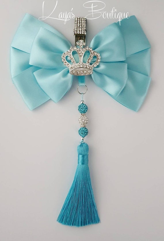 Crown detail bow tie backpack online