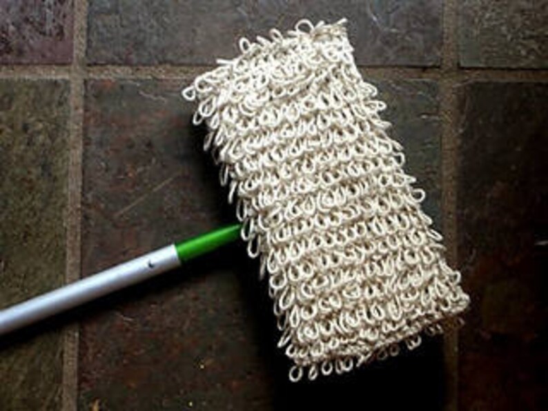 Reuseable Crochet Dust Mop Cover Etsy