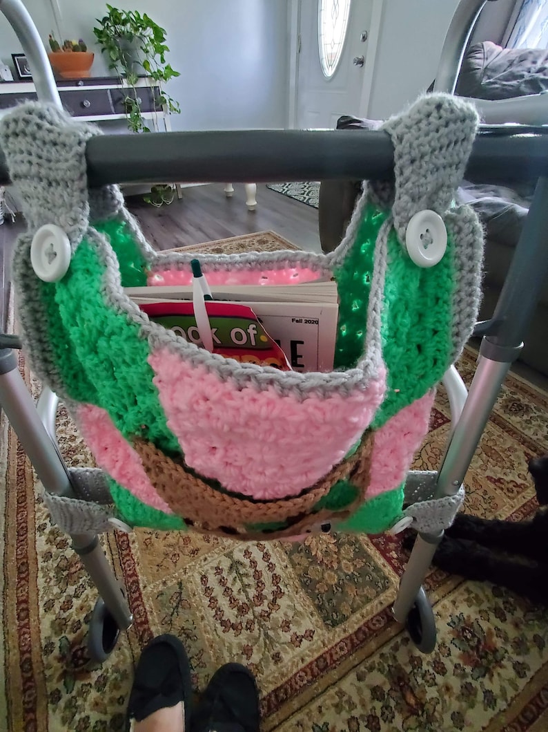 Crochet Walker Bag Etsy
