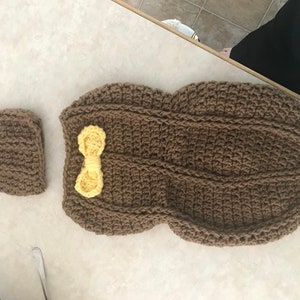 Crochet baby peanut