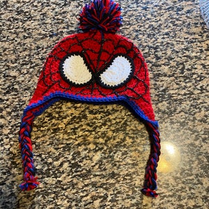 Crochet spider man