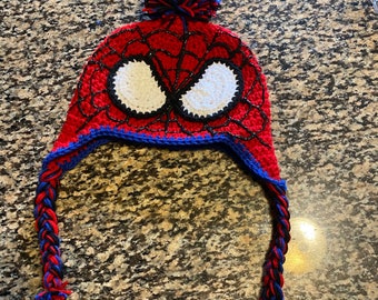 Spiderman Winter Hat - Etsy