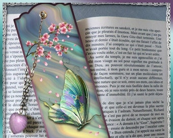 Laminated bookmarks "Butterfly", small gift, cheap gift