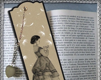 Marque-pages plastifié "Sagesse", bookmark, petit cadeau