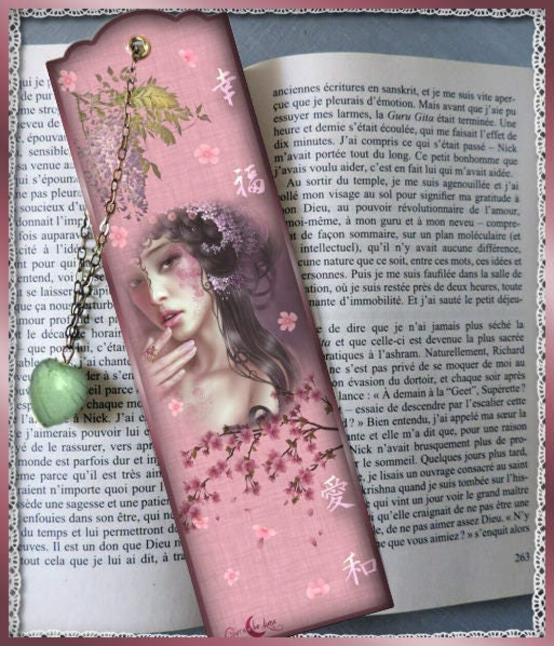 Geisha Laminated Bookmarks, Gift Idea, Inexpensive Gift - Etsy