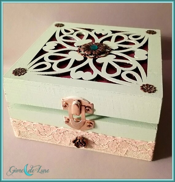 pretty wooden boxes