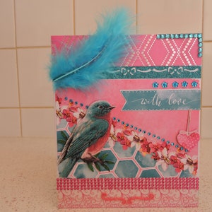 Carte toute occasion intitulée " with love......"