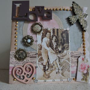 Carte toute occasion intitulée  : Quand un homme aime une femme .....