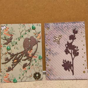 Lot de 2 petites cartes toute occasion