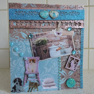 Carte toute occasion intitulée "Comme chien et chats...."