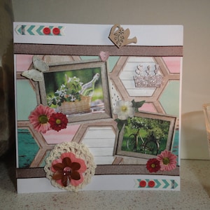 Carte toute occasion intitulée "Printemps, a nous les beaux jours!!!"