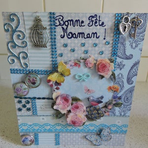 HAPPY MOM’S DAY-kaart en de bijbehorende envelop