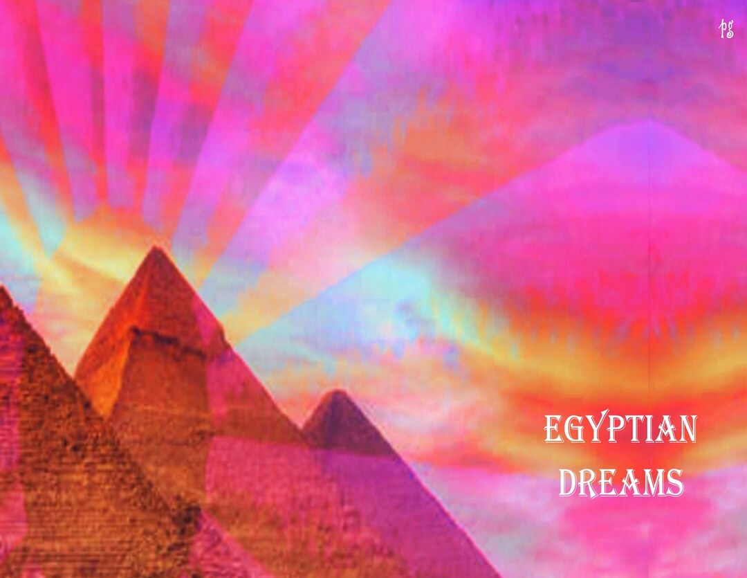 Egyptian Dreams digital print original philgennusoarts Etsy