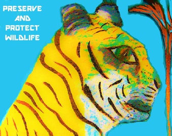 Preserve And Protect Wildlife (#PRINT) Fine Art, Phil Gennuso, Phil Gennuso  Arts, Letter Size, Wildlife, Conservation