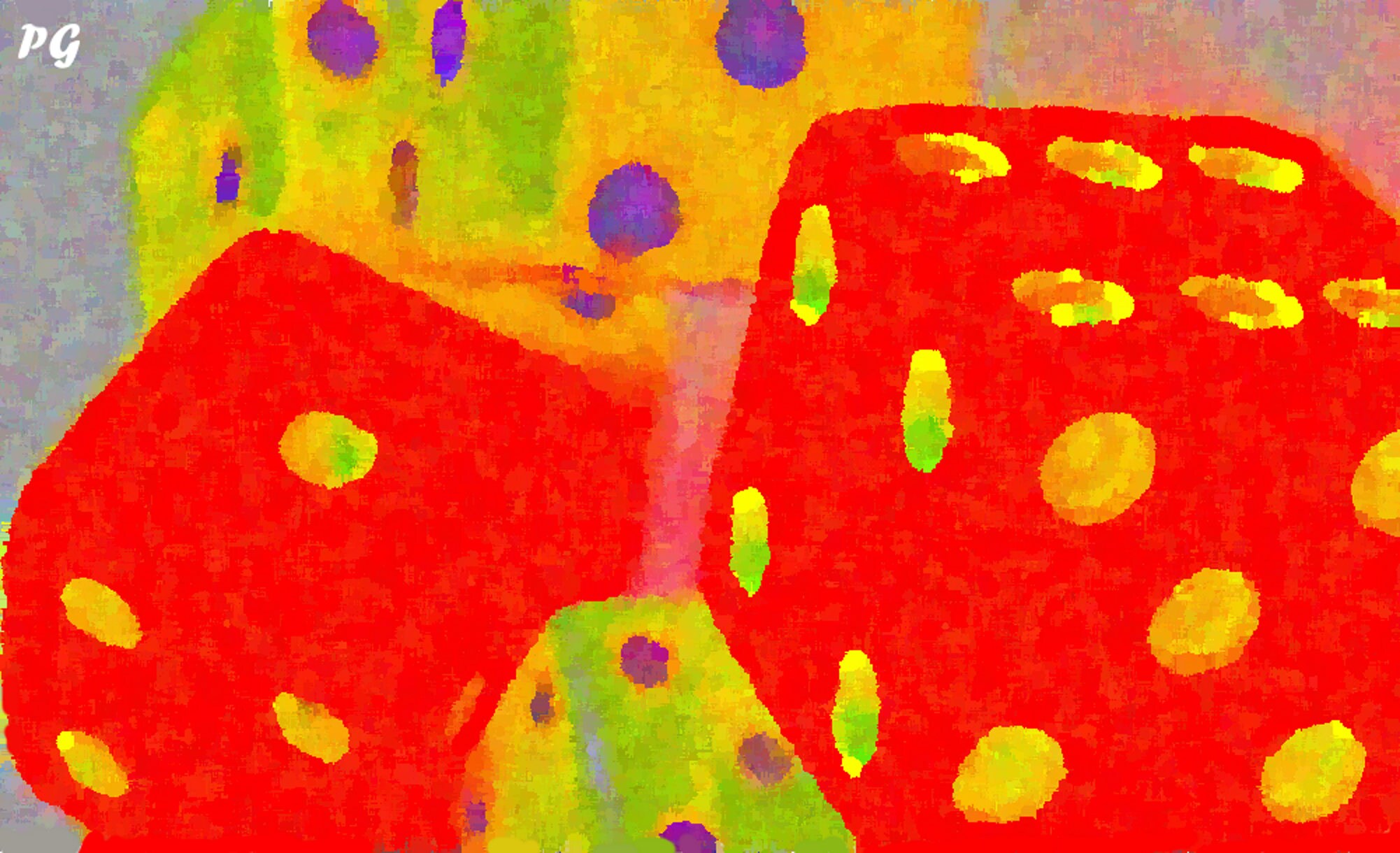 Gail's Dice digital print original philgennusoarts Etsy