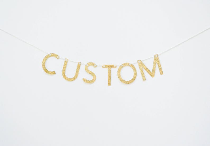 bachelorette engagement banner wedding banner glitter banner custom gold banner 6 inch letter custom banner personalized banner