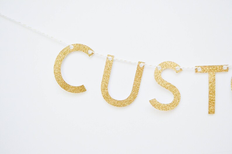 bachelorette engagement banner wedding banner glitter banner custom gold banner 6 inch letter custom banner personalized banner