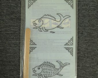 Transfer to ceramic fish - Mitchell Ceramics