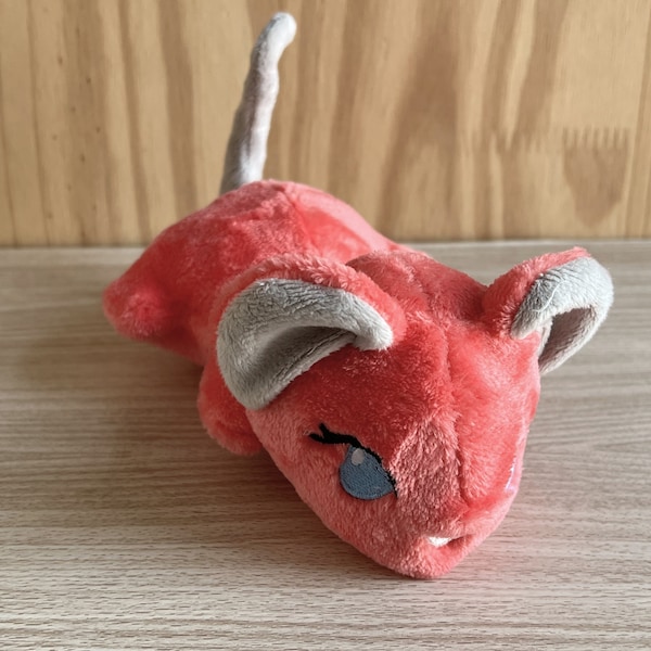 Souris en peluche, petite souris douce, doudou souris, peluche souris artisanale