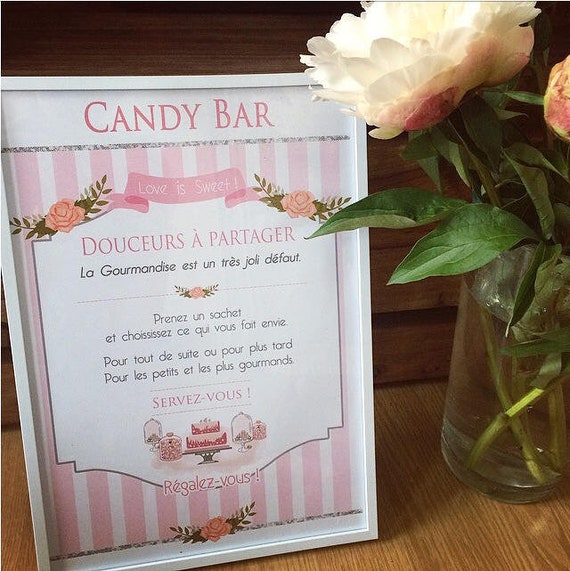 Pièce montée en bonbons pour votre Candy Bar lors de votre mariage