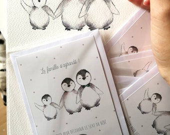 Carte à gratter annonce grossesse, carte à gratter prénom bébé, carte à gratter annonce grossesse, carte à gratter fille ou garçon