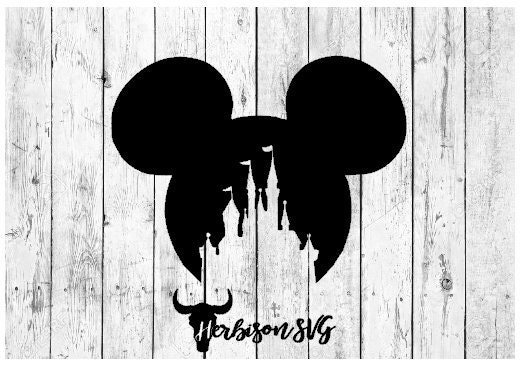 Download Disney Mickey Mouse Ears Castle Instant Download SVG PNG ...