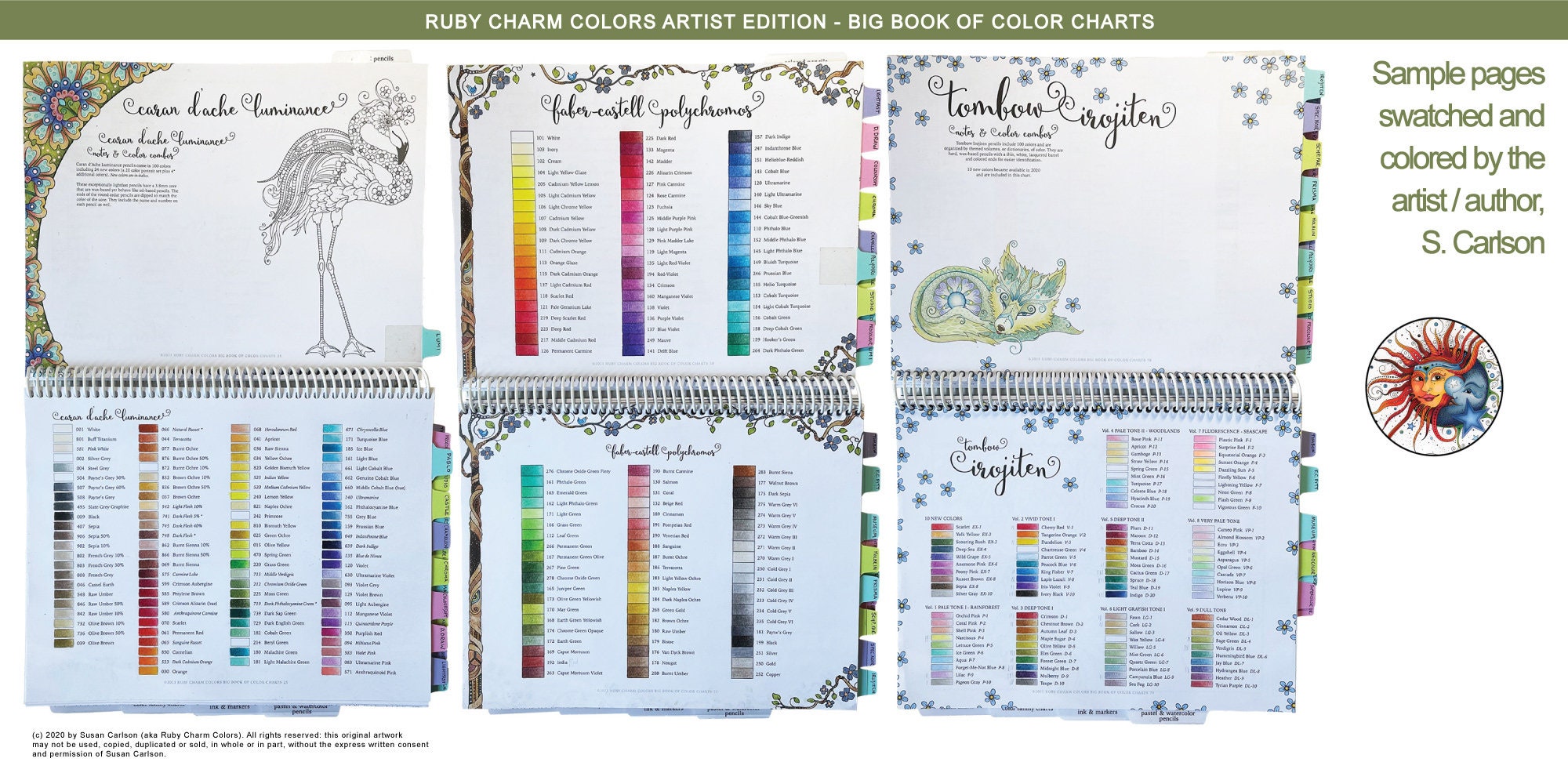 Ruby Charm Colors Big Book Of Color Charts