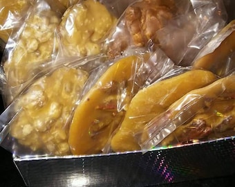 New Orleans Homemade Pralines!! Flavors from Chocolate, White Chocolate, Peanut Butter, Almond etc. Nut of your choice Pecan, Almond, Walnut