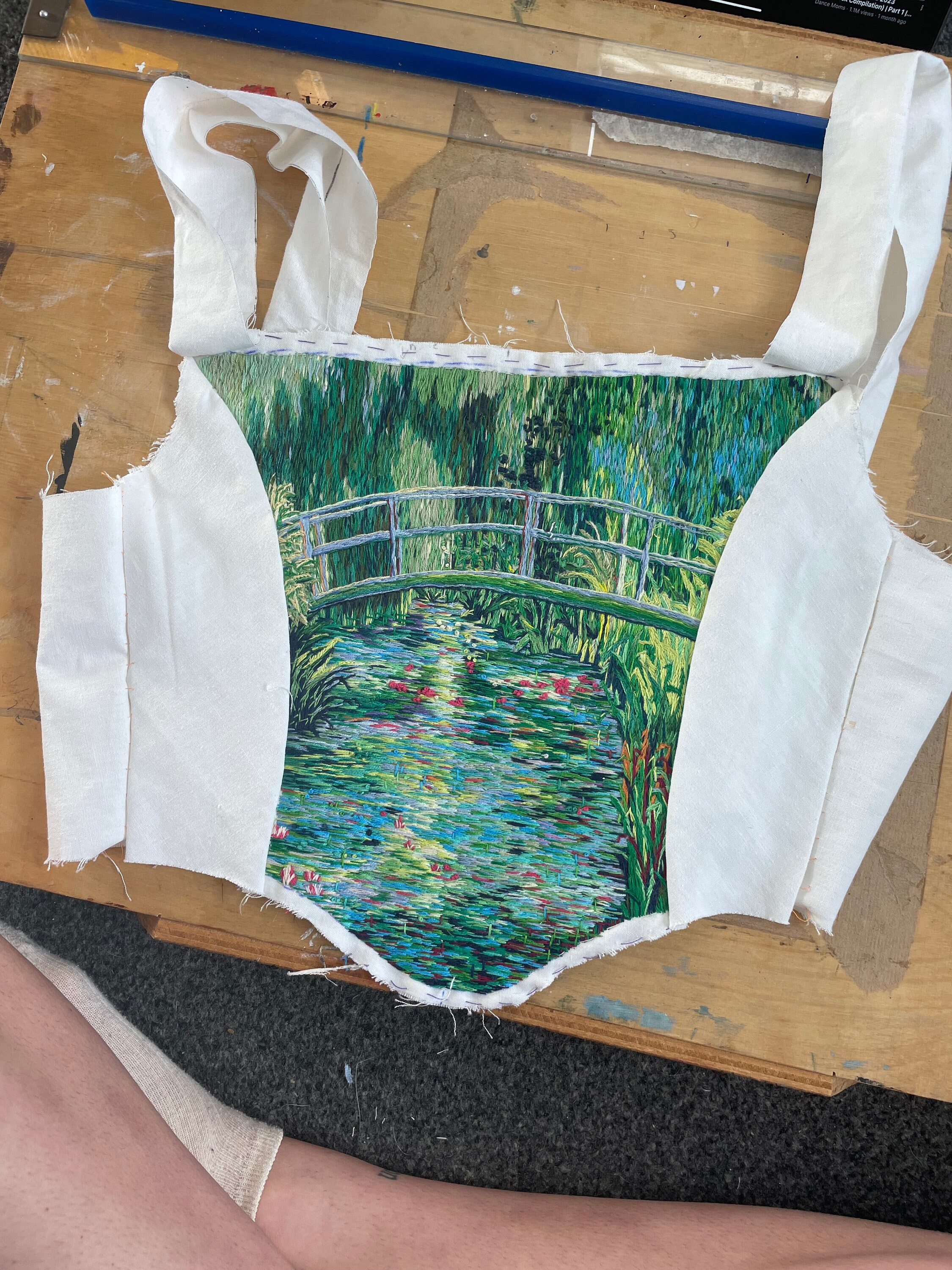 ウェア BIORACER TOKYOWHEELS \"MONET Water Lilies Claude_Monet_1840-