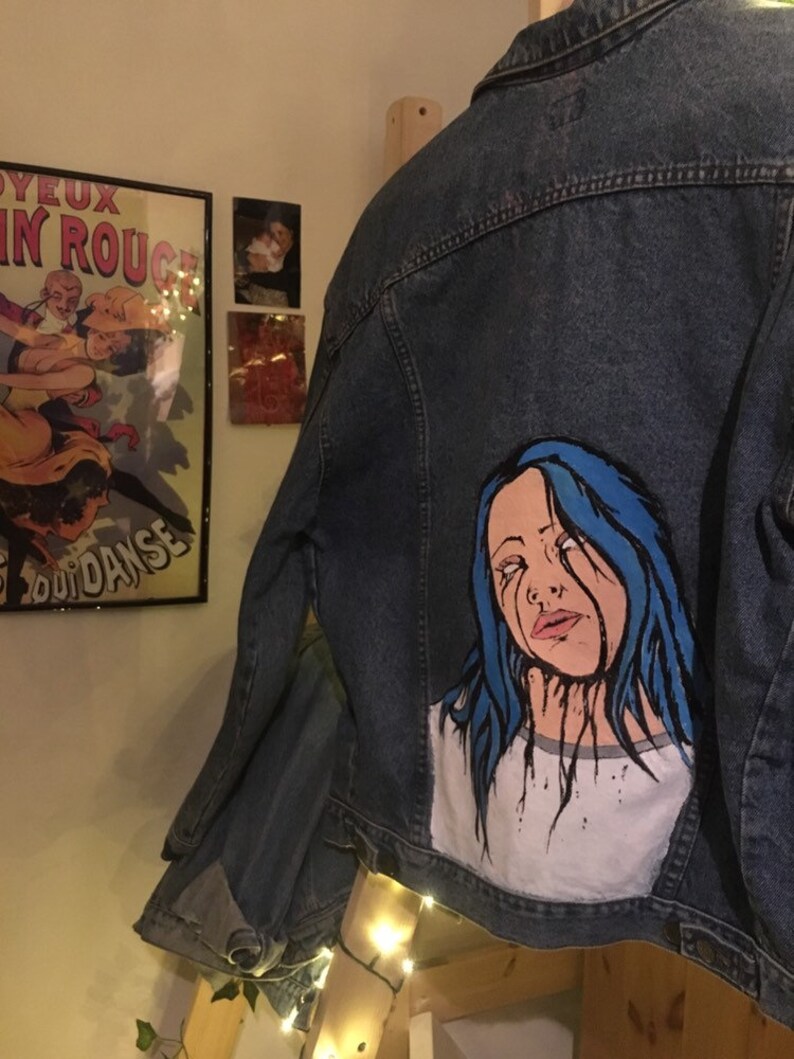 billie eilish denim jacket