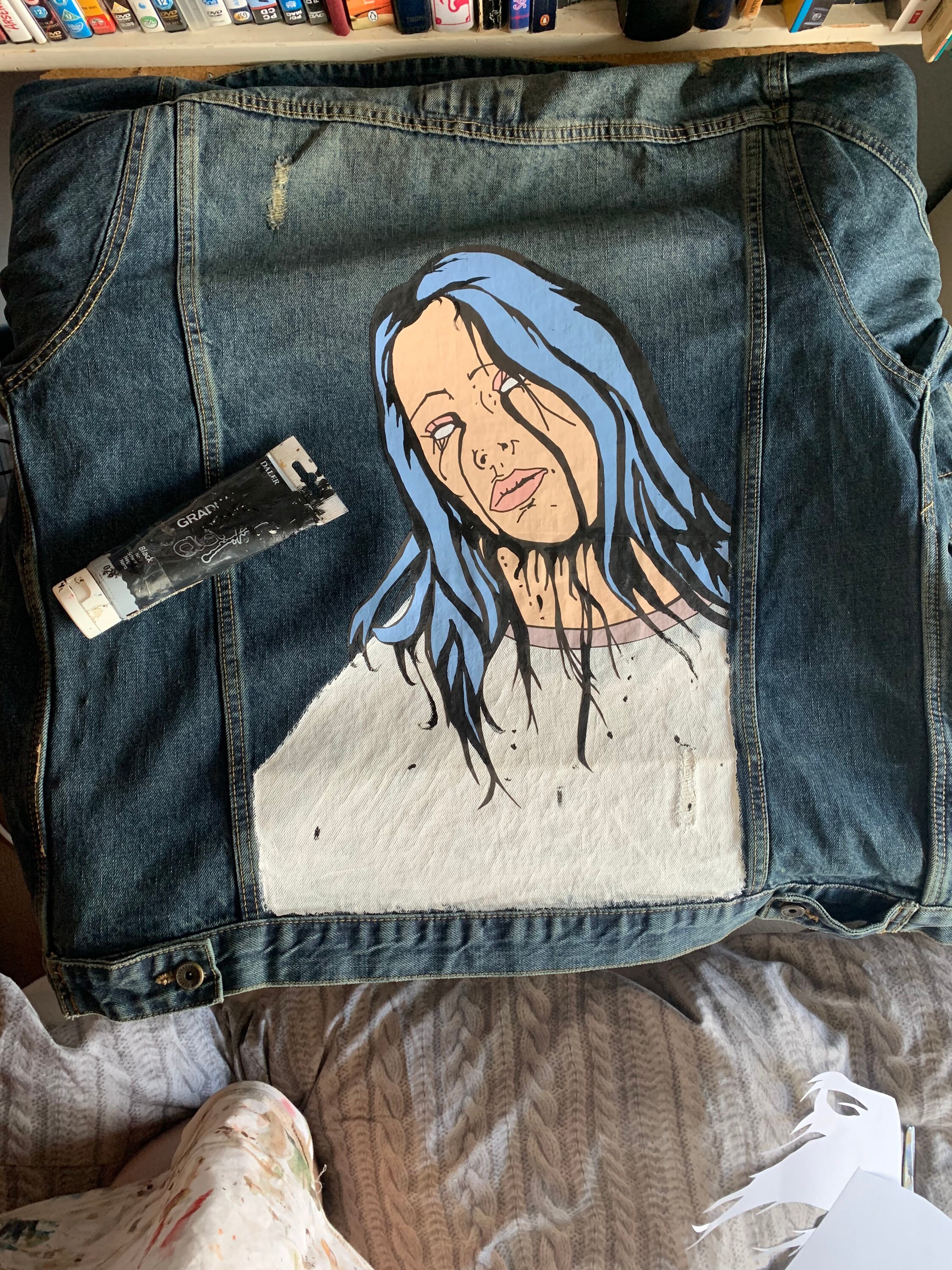 Billie Eilish Denim Jacket | Etsy