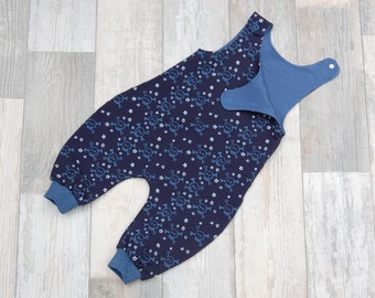 Combinaison « Crânes » bleu foncé