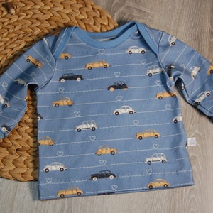 Langarmshirt mit amerikanischem Ausschnitt Autos Bild 2