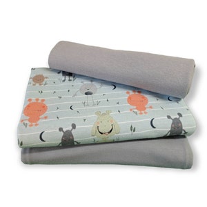 Fabric package &quot;Monster Gang&quot; with jersey + cuffs 1.3 m