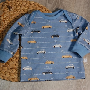 Langarmshirt mit amerikanischem Ausschnitt Autos Bild 1