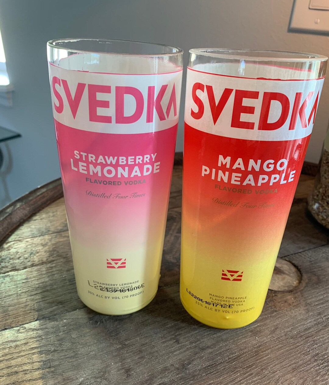 Svedka Vodka Mango Pineapple and Strawberry Lemonade Cut Bottle