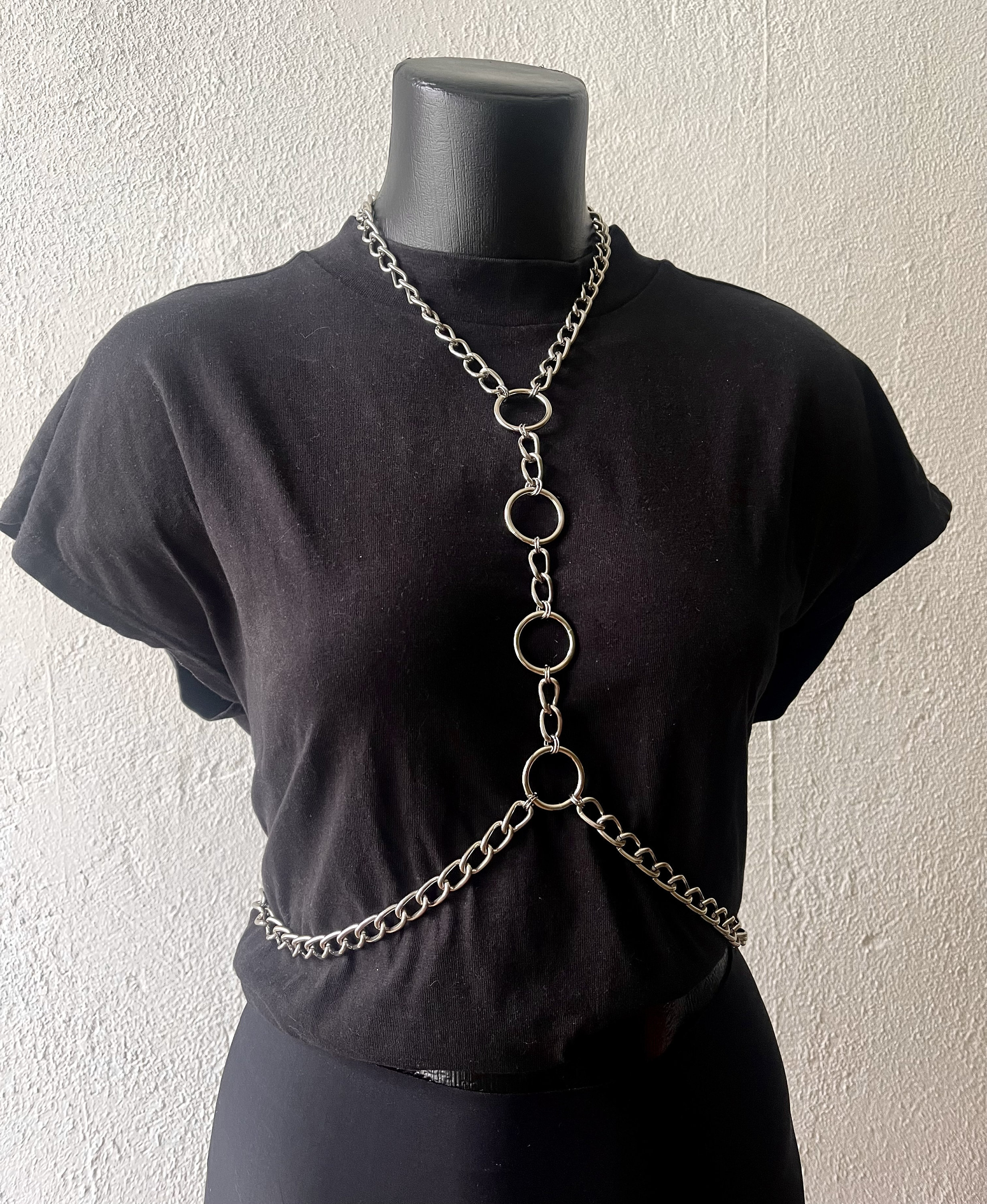 O Ring Chest Harness - Etsy