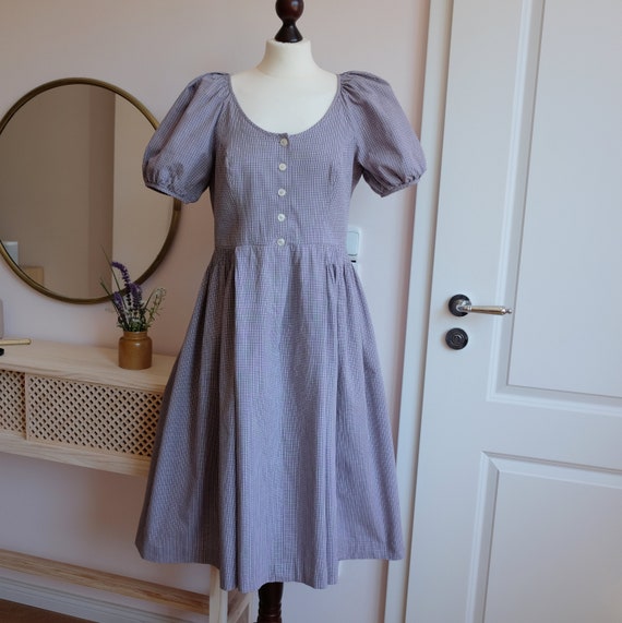 Dress Purple Checkered