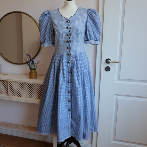 Dress Blue Checkered