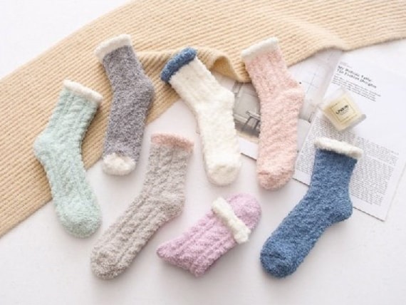 fuzzy socks