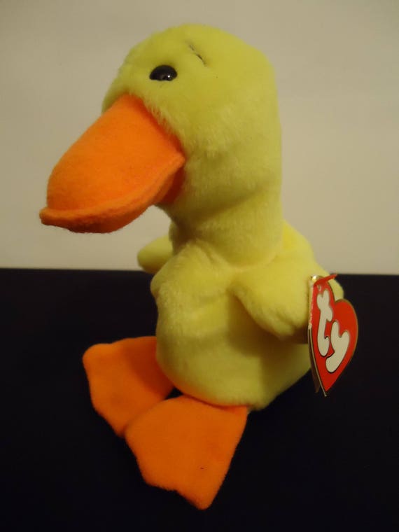 quackers beanie baby
