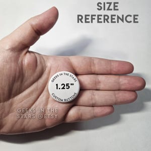 Custom Photo Pin Buttons – Personalized for Birthday, Graduation, Funeral, Logos... ( 1.25", 2.25" or 3" ) image 5