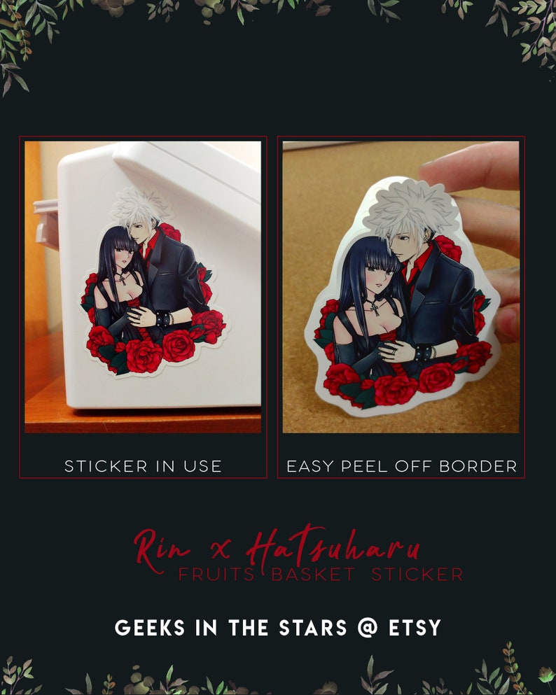 Fruits Basket Isuzu Rin Sohma x Hatsuharu Sohma Vinyl | Etsy