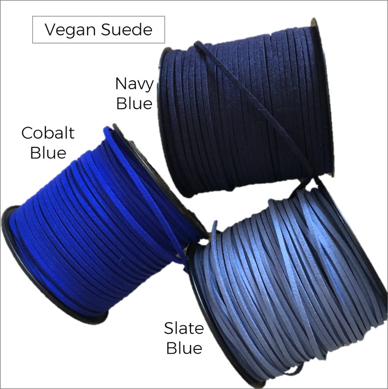 Leather Necklace Cord Vegan Suede Custom Mens Jewelry Husband Etsy