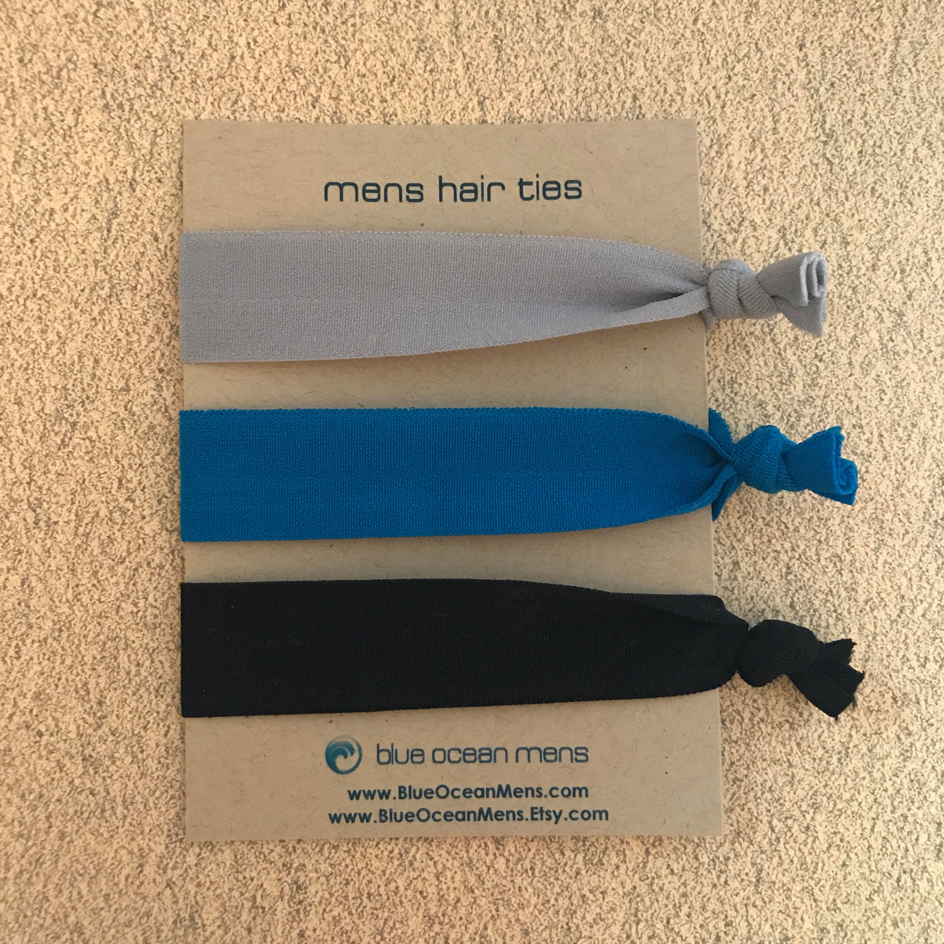 Mens Hair Ties Black Hair Accessories Beauty Gift Guide For Him