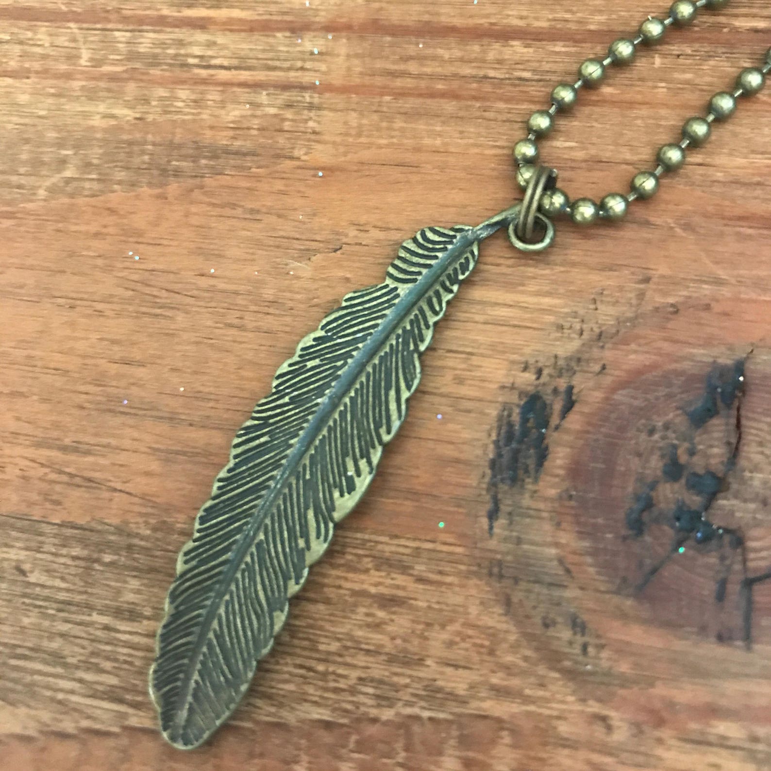 Feather Pendant Necklace Gift Guide for Him Her Them Unique Etsy