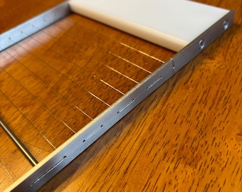 Handmade Curd Cutter: 1/2" Cut - Stainless Steel