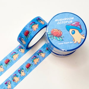 Mushroom Octopus - WASHI TAPE