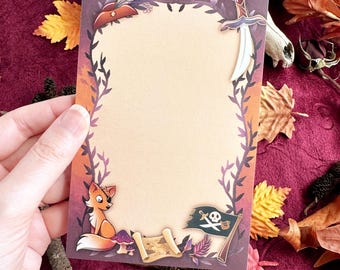 Pirate Fox - Bloc de notas